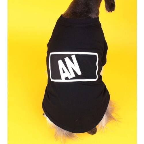 Dog Tshirt for Small Dogs Summer Sweater for French Bulldog Cotton Tshirt for Chihuahua Yorkie Pet Apparel PC1107