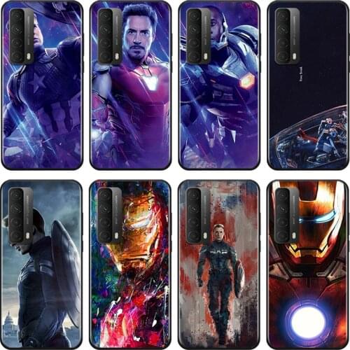 Avengers super hero cool For Huawei Y9A Y9S Y9 Y8P Y8S Y7A Y7P Y7 Y6 Y6P Y6S Y5P Y5 Prime Pro 2019 2020 Soft Phone Case