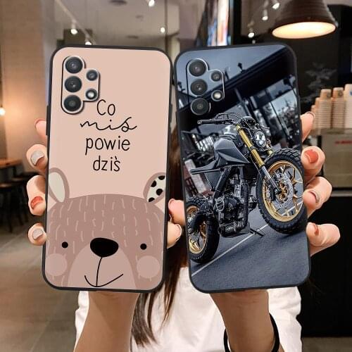 Original For men Phone Case For Samsung Galaxy A32 5G/SM-A326B TPU Shockproof Cover luxury For Woman