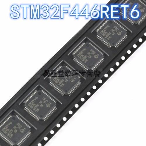 1PCS 100% new original authentic STM32F446RET6 QFP-64 32F446RET6 QFP64 32-bit microcontroller chip