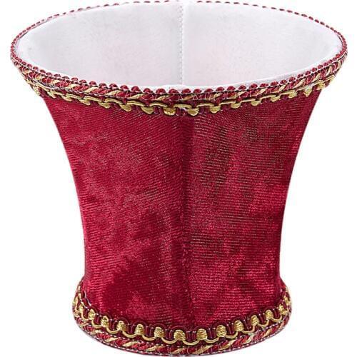 Fabric Clip On Lamp Shade, E14 Handmade Lampshade For Modern European Style Wall Sconce Lamp, Crystal Lamp, Candle Lamp, Table L