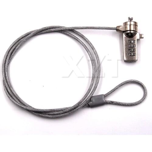 Portable 1pcs 4 Digit Security Password Computer Lock Anti-theft Chain For Notebook PC Laptop Anti-theft lock