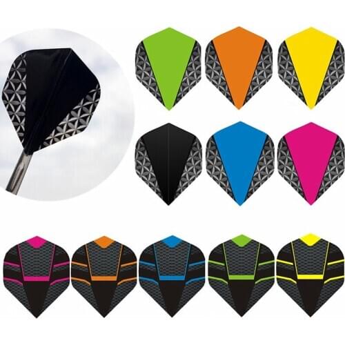 11pcs Mini Throwing Dart Wings Tails Leaves Professional darts Wing Tail Outdoor 2D Standard Cool Darts Accessories