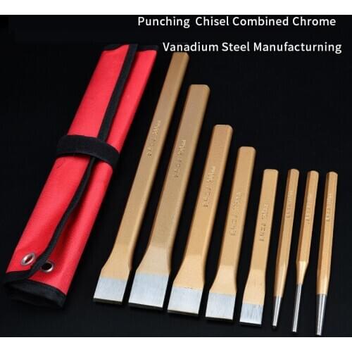 Industrial Grade 6 Pcs/set Manual Wood Carving Hand Chisel Knife Sculpture Woodworking Tools High Quality Chrome-vanadium Steel