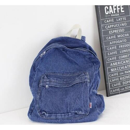 Retro Canvas Unisex School Backpack Female Simple Pure Large Capacity Backpacks Girls School Bags Backpack Travel Bag
