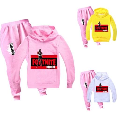 Fortnites Hoodie + Pants 2Pieces/Set Baby Boys Clothes for Children Casual Outfits Infant Tracksuit Fall Kids Clothing