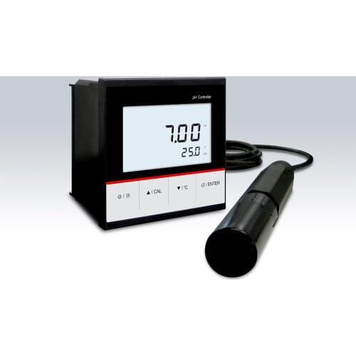 Waterproof ph orp controller high accuracy pharmacy industrial online ph meter/ orp meter with PH electrode