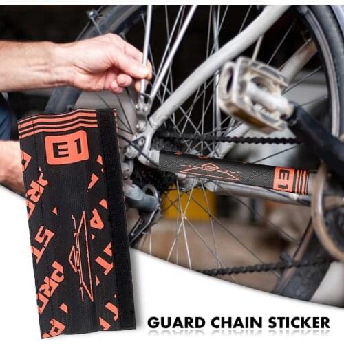 High Quality Plastic Bicycle Chain Protection Cycling Bike Frame Protector Guard Chain Stickers