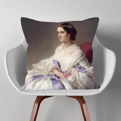 Diego Velazquez Spanish Painter Baroque Oil Paintings Cushion Covers Venus Princess Royal Court Queen Print Linen Pillow Case
