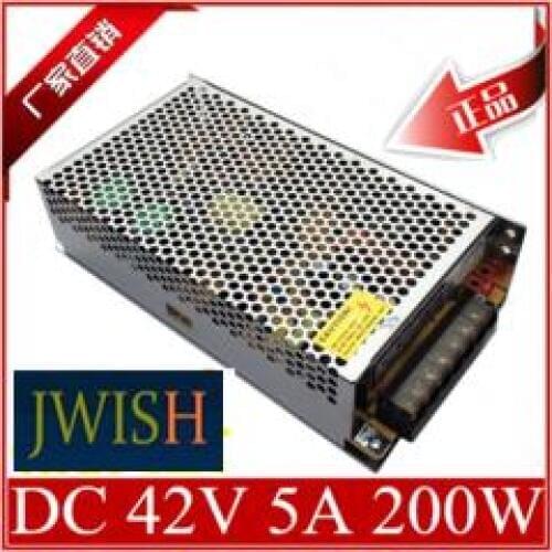 42V5A switching power supply , 42V200W centralized power , S-200-42