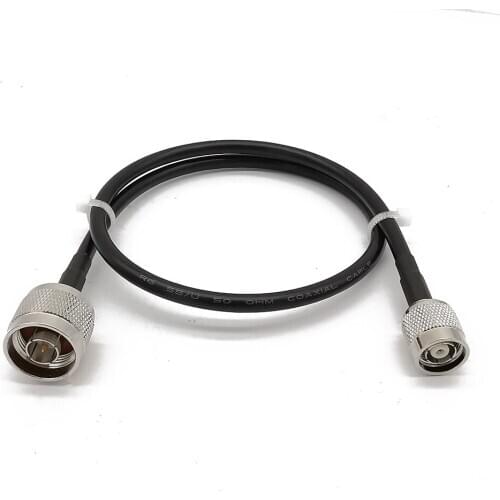 N Male to RP TNC Male Low Loss LMR195 Cable Radio WIFI extension cable For 4G LTE Cellular Amplifier Cell Phone Signal Booster