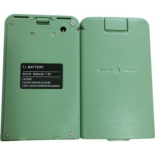2pc 7.2V 3000mAh BDC30 DTM-102 112 122 152M Total station battery