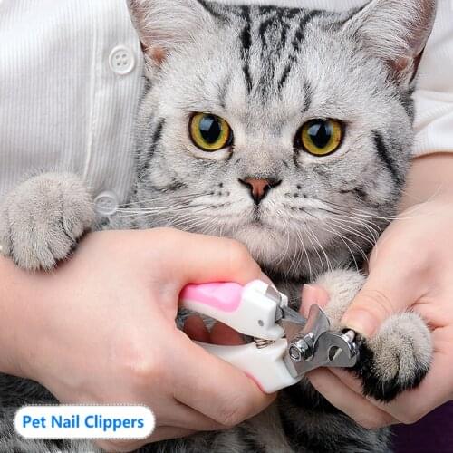Pet Nail Clippers Scissors Professional Dog Pliers Stainless Labor-Saving Cat Plier Pet Toe Grooming Trimmers For Dog Nail Plier