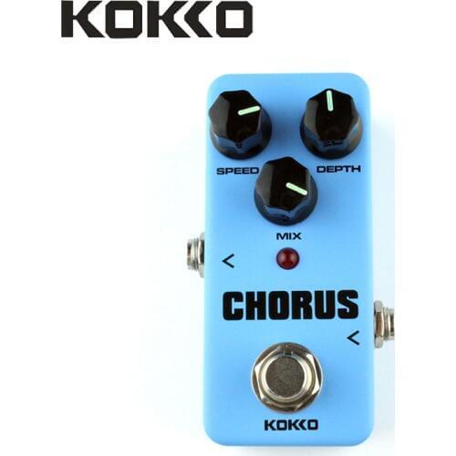 KOKKO FCH2 Mini Chorus Pedal Portable Guitar Effect Pedal High Quality Guitar Parts & Accessories Guitarra Effect Pedal