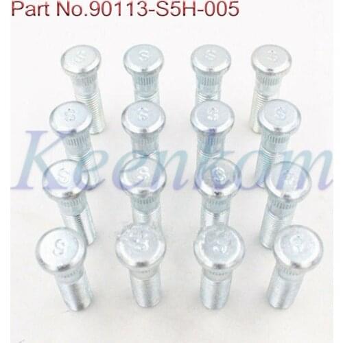 Set Of 4/16 Replacement Wheel Studs 90113-S5H-005 For Honda Accord Acura TLX