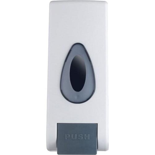 Wall-mounted Manual Push Soap Dispenser Hand Sanitizer Shampoo Container Home