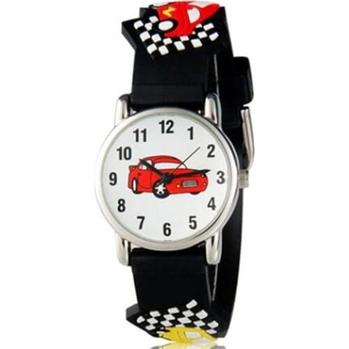 New Arrival Children Lovely 3D cartoon Dolphin Silicone Design Brand Quartz Fashion Casual Kids Watch Relogio kol Saati