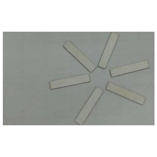 Piezoelectric Ceramic Plate 10*2.4*0.2mm-PZT5 PZT Chip Ultrasonic Sensor Energy/Electricity Harvesting Transducer Pressure Sheet