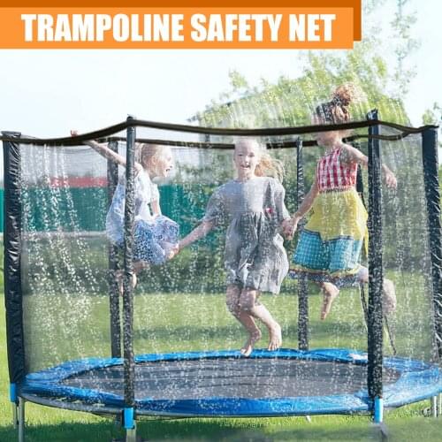 Trampoline Protective Net Anti-fall Nylon Trampoline Jumping Pad Safety Net Protection Guard Outdoor Indoor Children Supplies