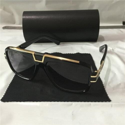 KAPELUS Brand sunglasses Large Frame Metal Sunglasses Rap & Hip-Ho photo metal sunglasses American fashion glasses 883AA