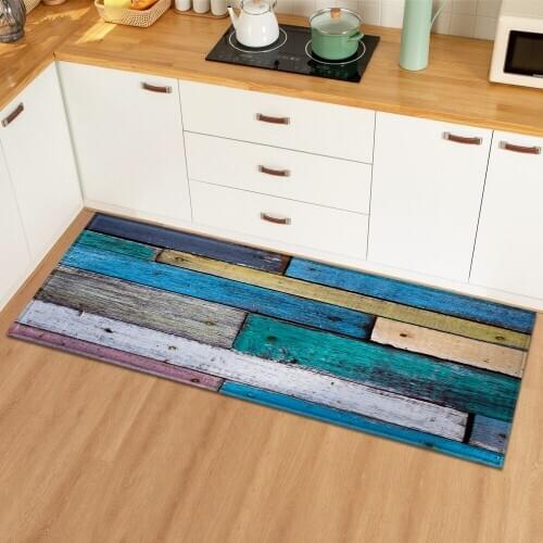 Modern Kitchen Mat Home Doormat Carpet for Living Room Hallway Decoration Floor Anti-Slip Mats Bedroom Entrance Door Bath Rug
