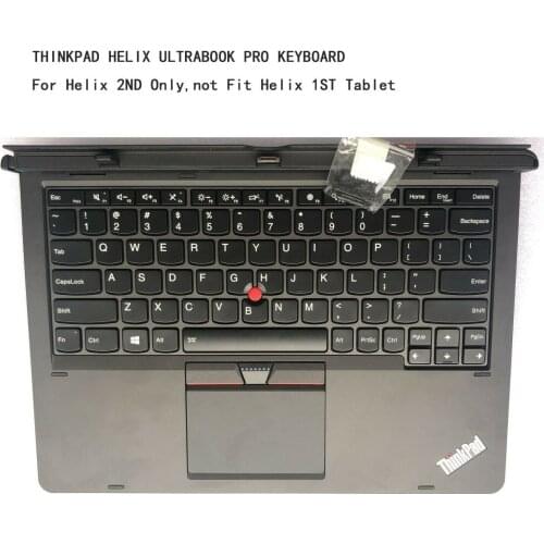 Lenovo ThinkPad X1 Helix 2nd 20CG 20CH Ultrabook Pro US Keyboard