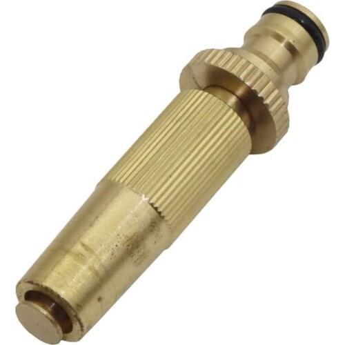 High-pressure water gun All copper spray gun Adjustable metal water gun Garden hose garden spray gun Car wash water gun