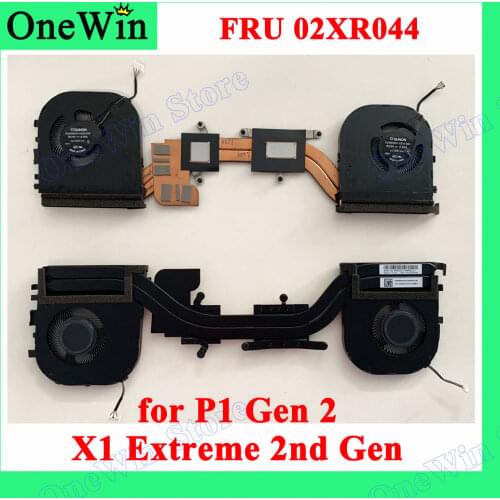 02XR044 for P1 Gen 2 20QT 20QU Lenovo ThinkPad X1 Extreme 2nd Gen 20QV 20QW Original New Thermal SWG Sunon FAN Discrete Graphics