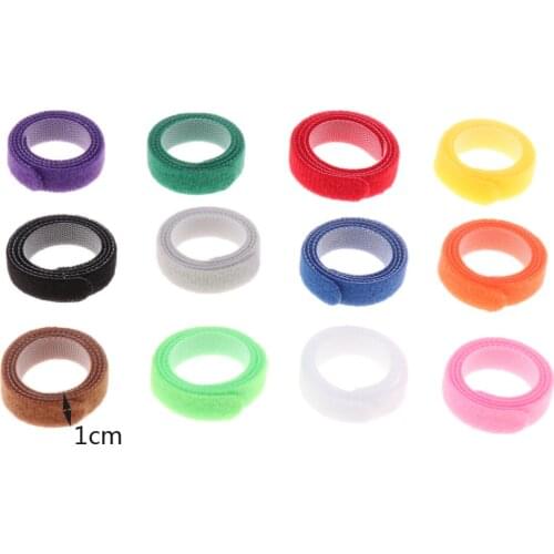 12pcs Puppy ID Collar Band Pet Dog Newborn Kitten Adjustable Collars