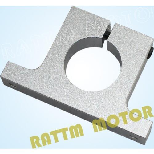 43mm Euro Aluminium Neck Spindle Mount Bracket Clamp Spindle Motor Holder