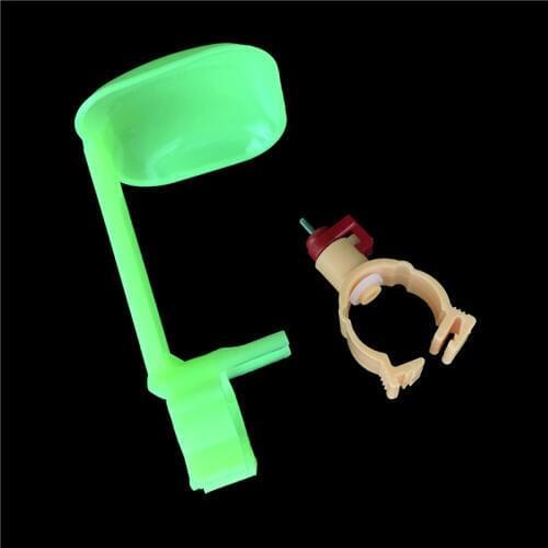 5 sets Wholesale chicken cups Green water bowls Nipple drinkers Chicken Equipment
