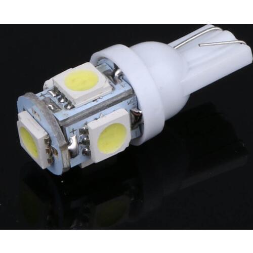 5pcs/ pack) 5050 5SMD LED lamp 12V Auto Light Width Light LED Bead LED Bulb Brake Light Tail Light LED Instrument Light