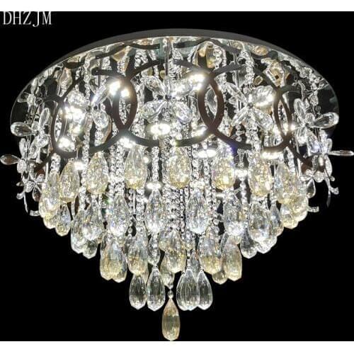 Art deco chandelier Crystal Living Room Foyer Light Home Lights Lustre Fixtures Restaurant Luminarias Luxury Ce