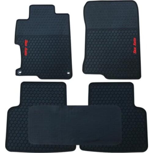 Car Rubber Mats Floor Mats Feet Pads Rugs For Accord 8th 9th Generation 2008 2009 2010 2011 2012 2013 2014 2015 2016 2017 L.H.D