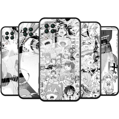 Tempered Glass Cover Anime Girl Cartoon Japan Cute For Huawei Y6 Y7 Y9 Y5P Y6P Y8S Y8P Y9A P Smart Z 2019 2020 2021 Phone Case