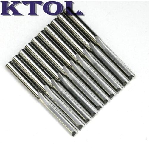 4MM CEL8-20mm 2 Flutes Straight Wood Milling Cutter Carbide End Mills Router Bits Woodworking Tools Slotting Engraving Cutters