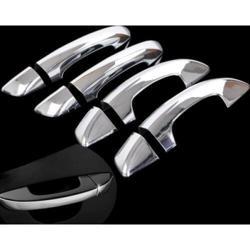 FUNDUOO For Volkswagen VW Golf 6 MK6 Skoda SUPERB 2009 2010 2011 2012 New Chrome Car Side Door Handle Cover Trim Free Shipping
