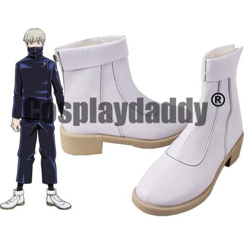 Jujutsu Kaisen Sorcery Fight Tokyo Metropolitan Magic Technical College Toge Inumaki Anime Cosplay Shoes Boots S008