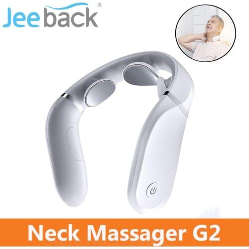 Jeeback Cervical Massager G2 TENS Pulse Far Infrared Heating Health Care Relax Back Neck Massager Work With Mihome App