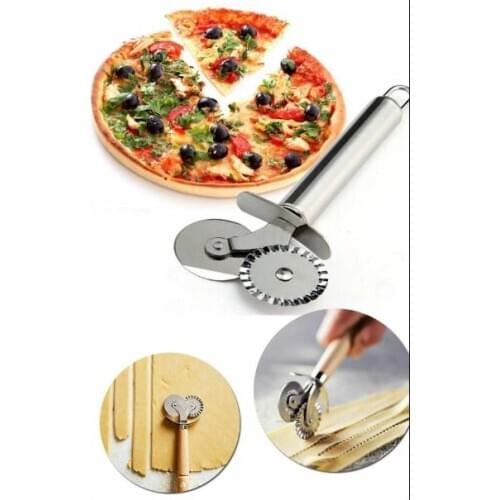 Metal Double Blade Pizza Roulette