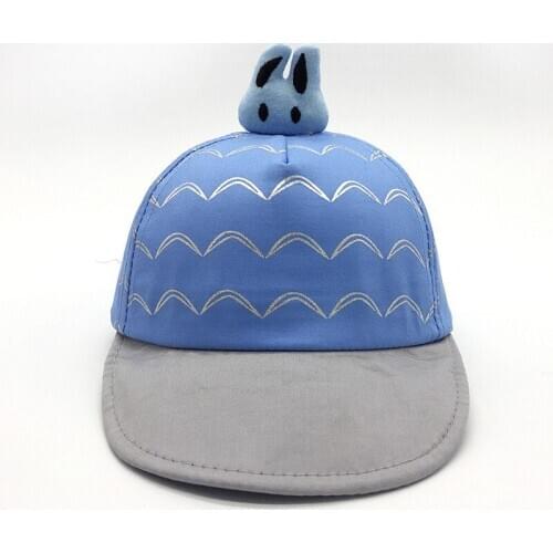 New Newborn Baby Hat Cartoon Head Children\s Hat Fashion Soft Cotton Baby Boy Girls Sun Wave Hat wf