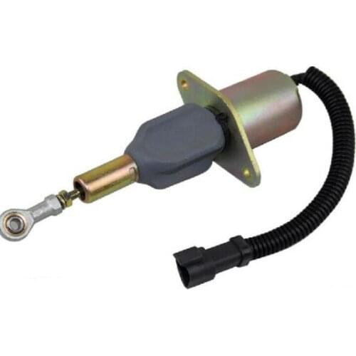 NEW DIESEL SHUT OFF SOLENOID 4063712 Generator 6CT 8.3L 24V Excavator flameout Fuel cutoff solenoid, Solenoid Switch