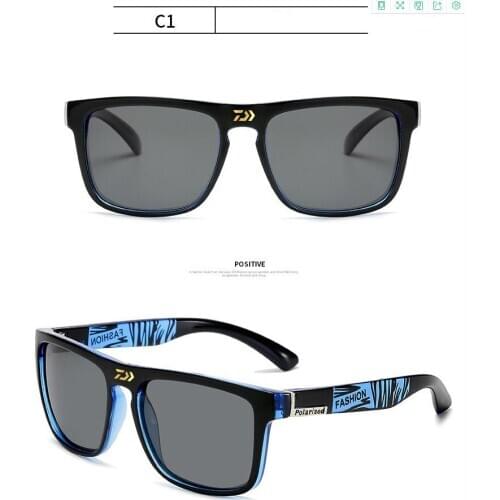 DAIWA Fishing Glasses for Men and Women Fishing Glasses Polarized UV400 Fisherman Sunglasses Camping Sports Riding Goggles