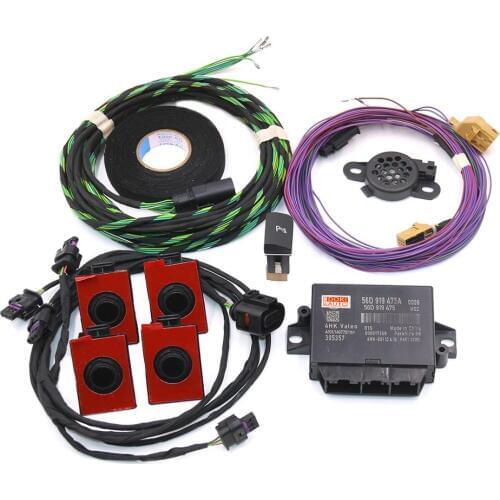 Park Pilot Front 4K Update 8K Sensor With Visible OPS Parking FOR PQ Skoda Superb