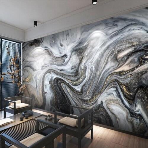 Custom 3D Wallpaper Mural Ink Artistic Conception Zen TV Background Wall Abstract Background Wall Luxury Decoration Wallpaper