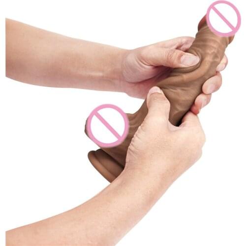 Strap On Realistic Silicone Dildo Penis Sex Toys Panties for Men Women Gay Sex Shop Products Lesbian Adult Erotic Masturbation