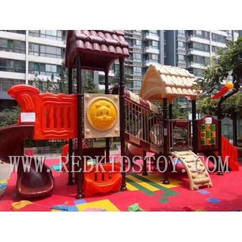 Exported to Thailand CE Certified Children Playground System HZ-7703A 23 Years' Manufacturing Experience
