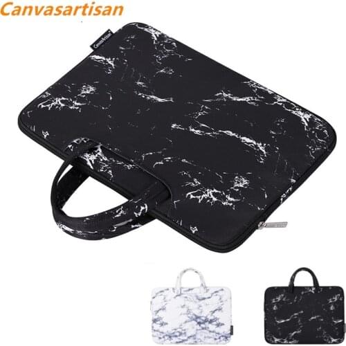 Laptop Bag 12,13,14,15,15.6",13.3,15.4 inch, Man Lady Handbag Marble Sleeve Case For Macbook Air Pro Notebook,Dropship CA58