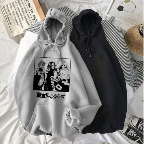 Manga Anime Tokyo Revengers Hoodies Hanagaki Takemichi Ken Ryuguji Sweatshirts Streetwear for Women/men Dropship Harajuku