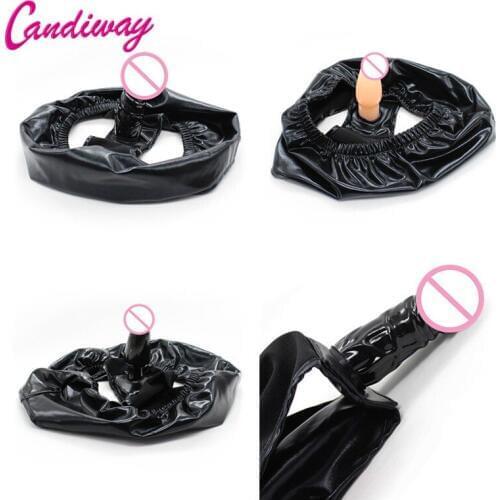 Pant penis Male Female Masturbation Underwear Panties Pants Anal Dildo Penis Plug Chastity Belt Sex Toy for Women